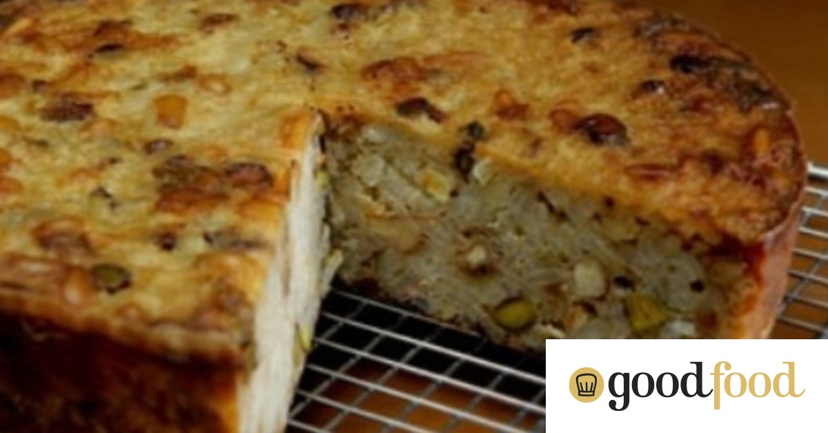 Italian rice pudding cake