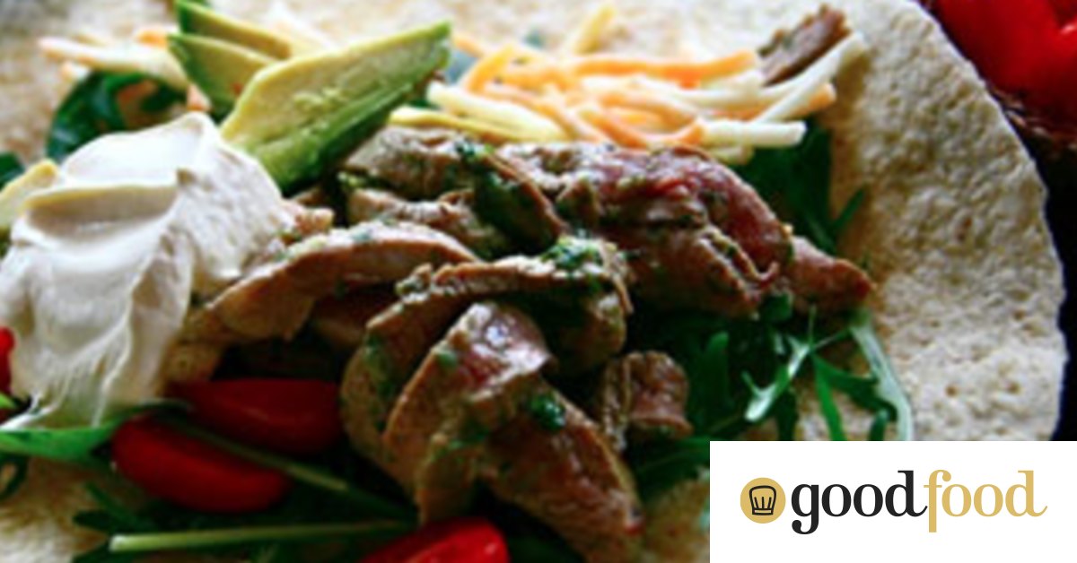 Skirt steak burritos