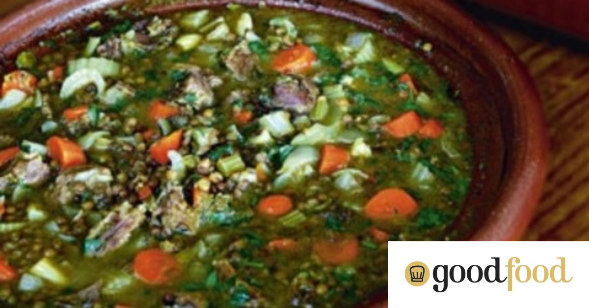 Lamb and lentil tagine