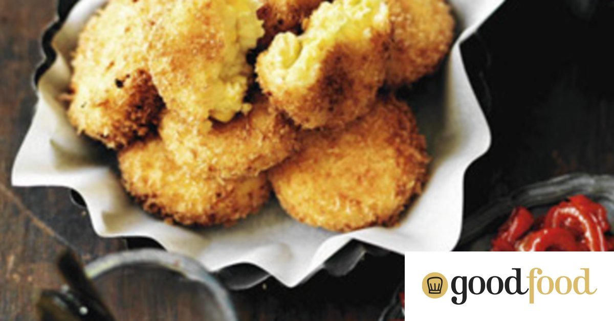 Manchego and corn fritters