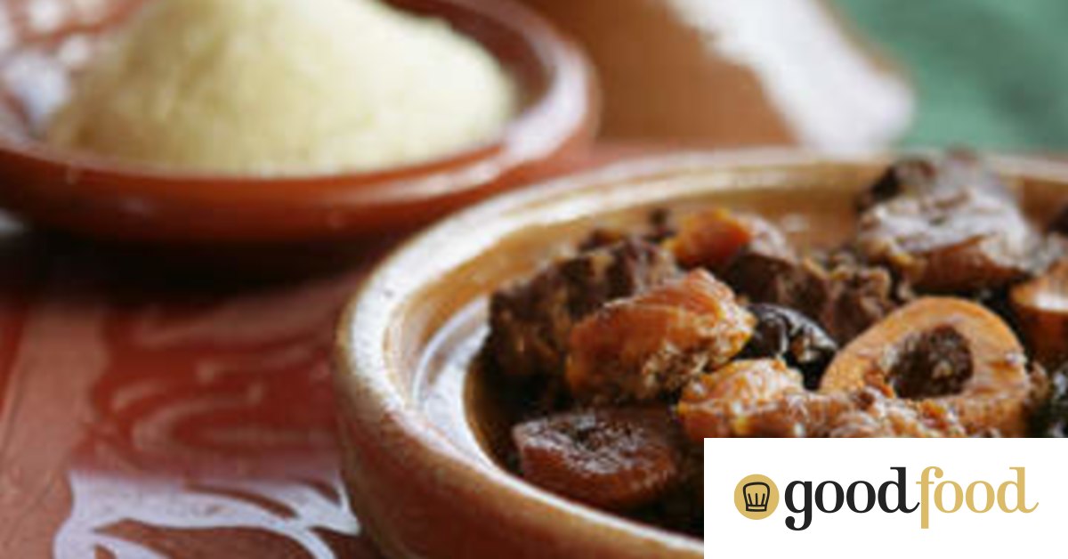 Beef tagine with dried fruits
