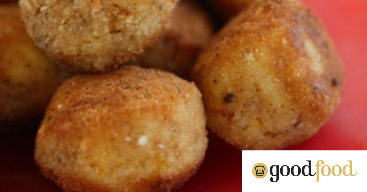 Arancini with taleggio