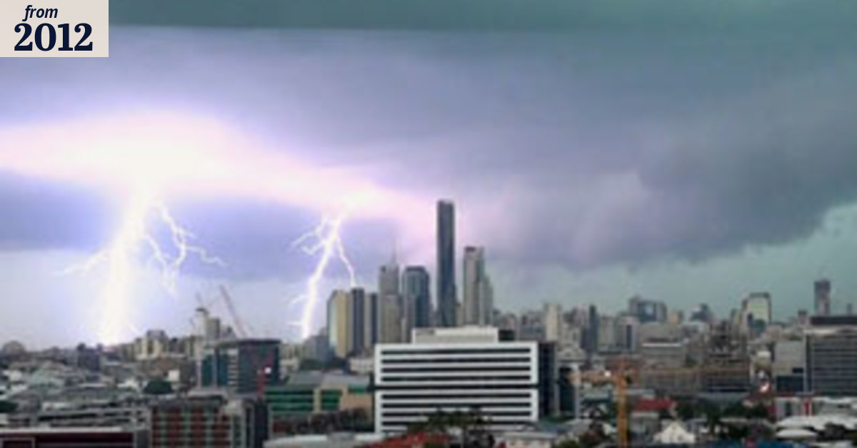 Second severe storm hits southeast Queensland