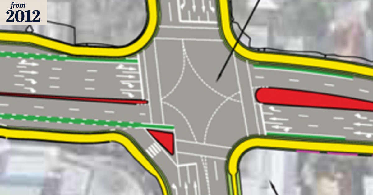 Confusion over intersection upgrade