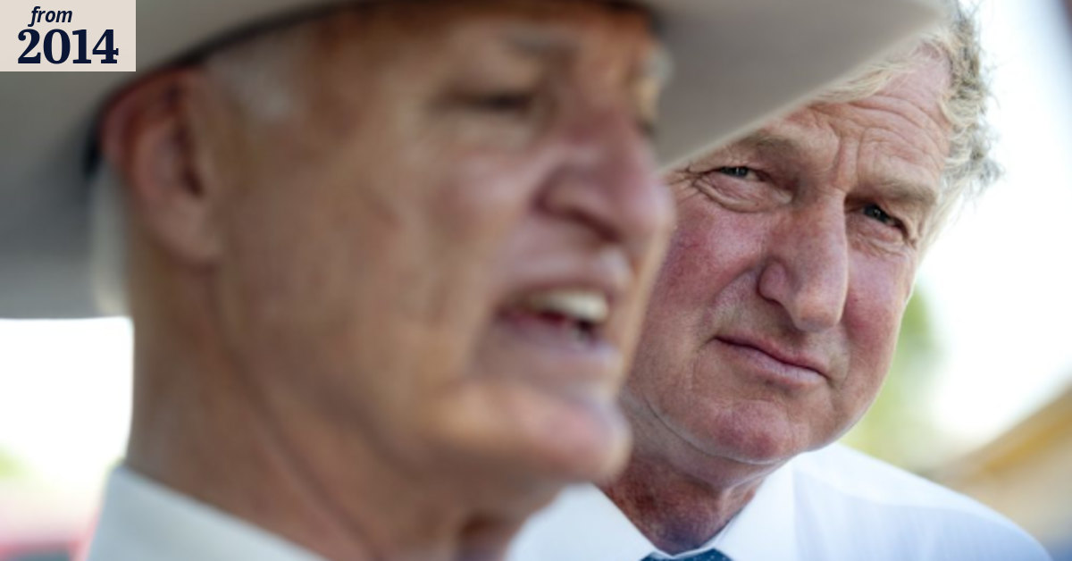 Queensland MP Ray Hopper switches seats, making room for his son