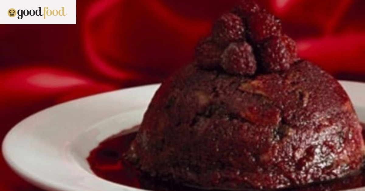 Raspberry summer pudding