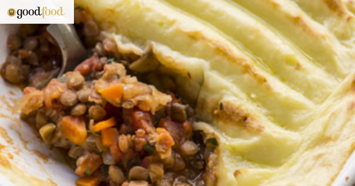Lentil shepherd's pie