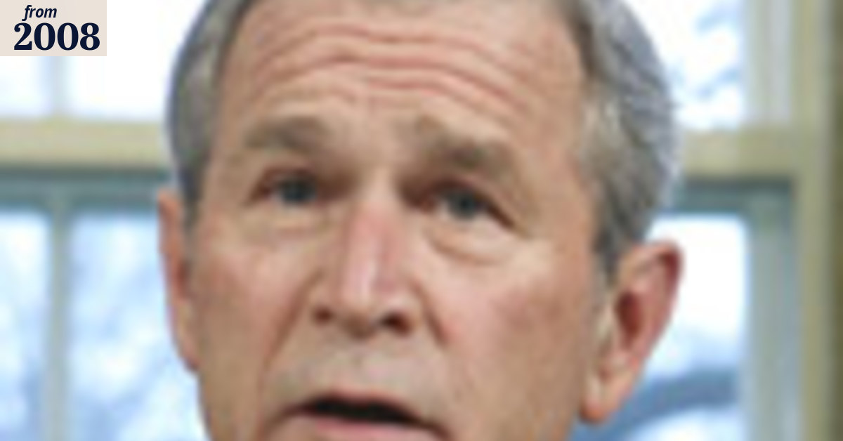 Bush got it right with the surge