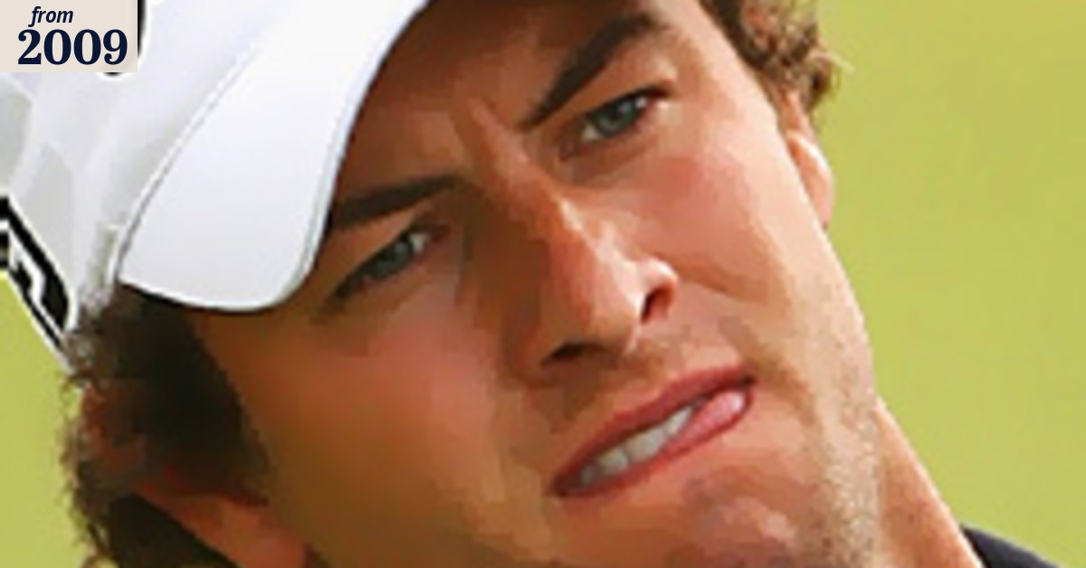 Adam Scott makes a charge