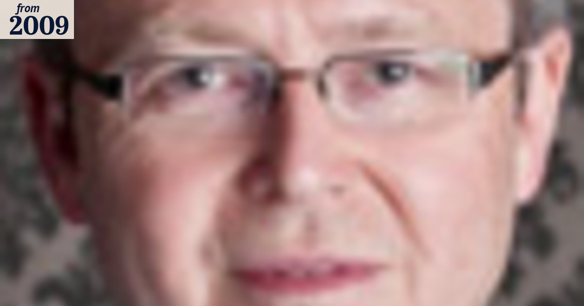 Rudd's recipe for recovery