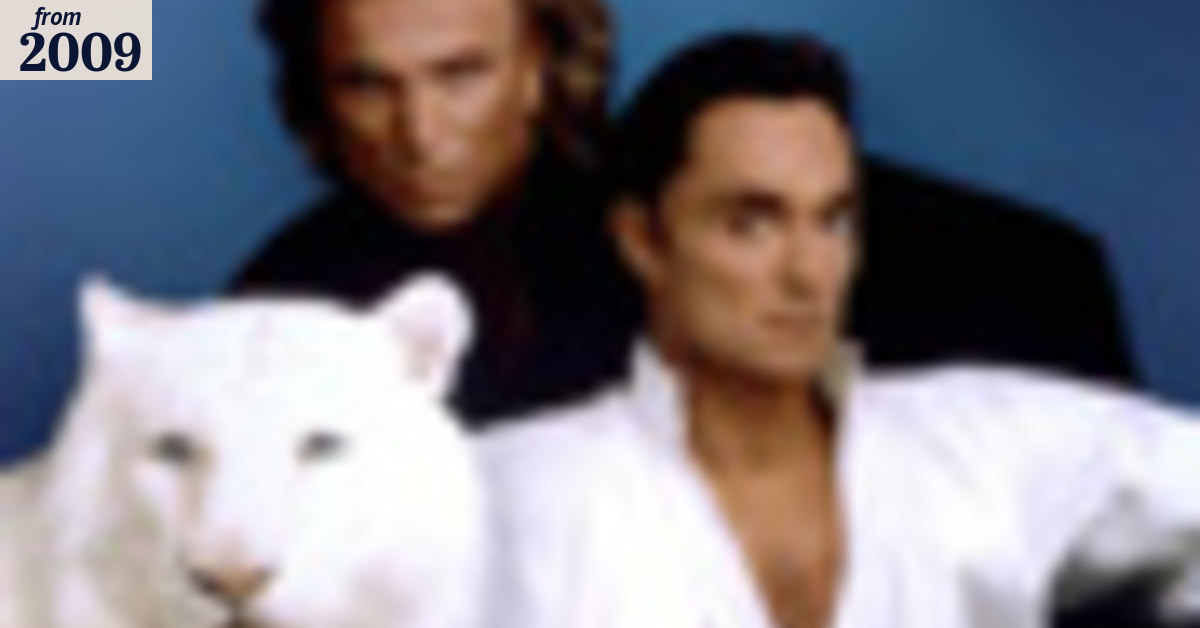 A comeback for Siegfried and Roy on US TV