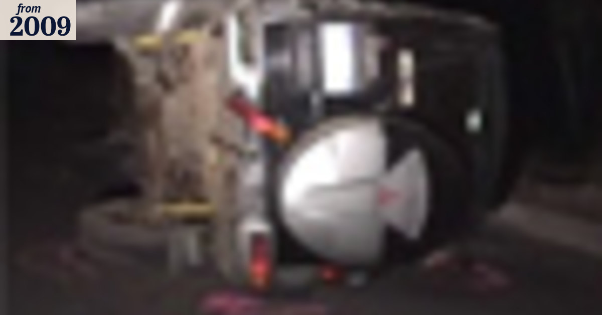 Three-week-old baby thrown from car in horror crash