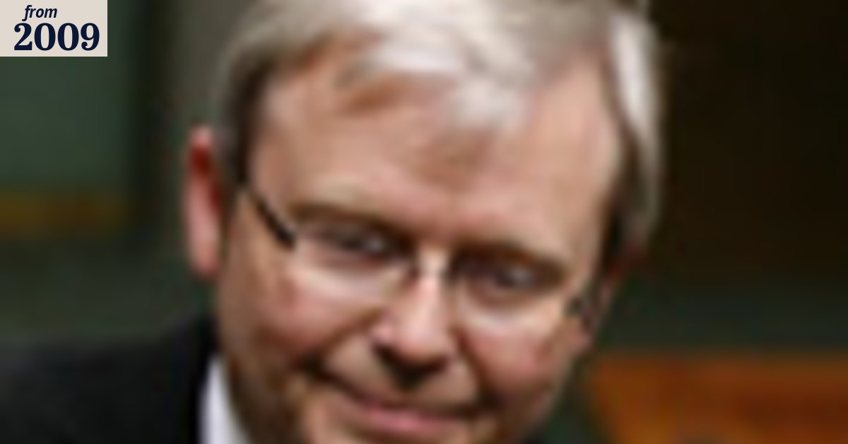 Rudd plan to beat global crisis