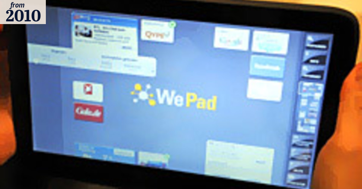 WePad launched to rival iPad