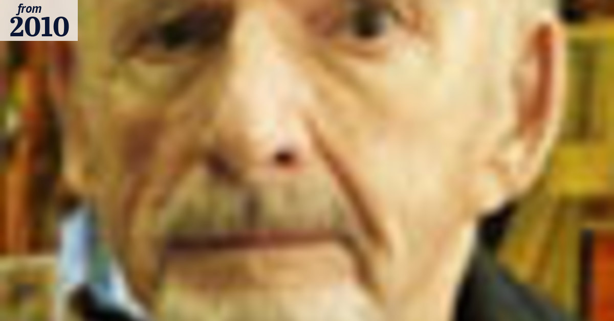 Portrait of the critic in the artist