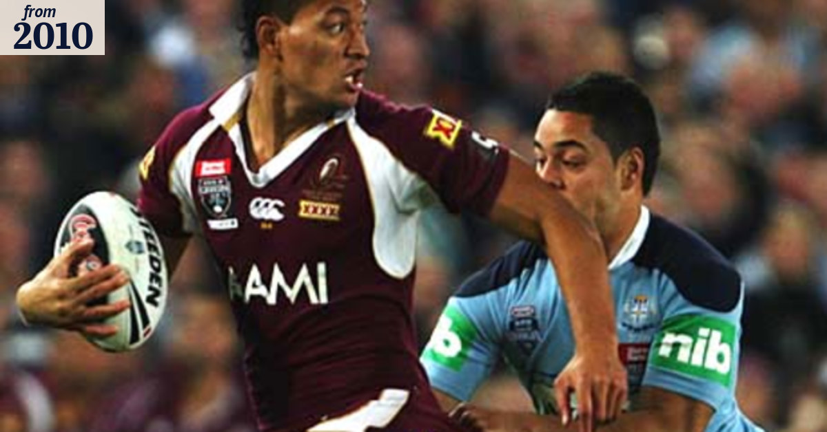 Maroons' lineup for game three of the 2010 State of Origin series