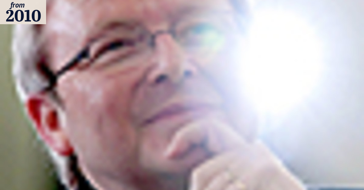 'I wouldn't have to quit for UN job': Rudd