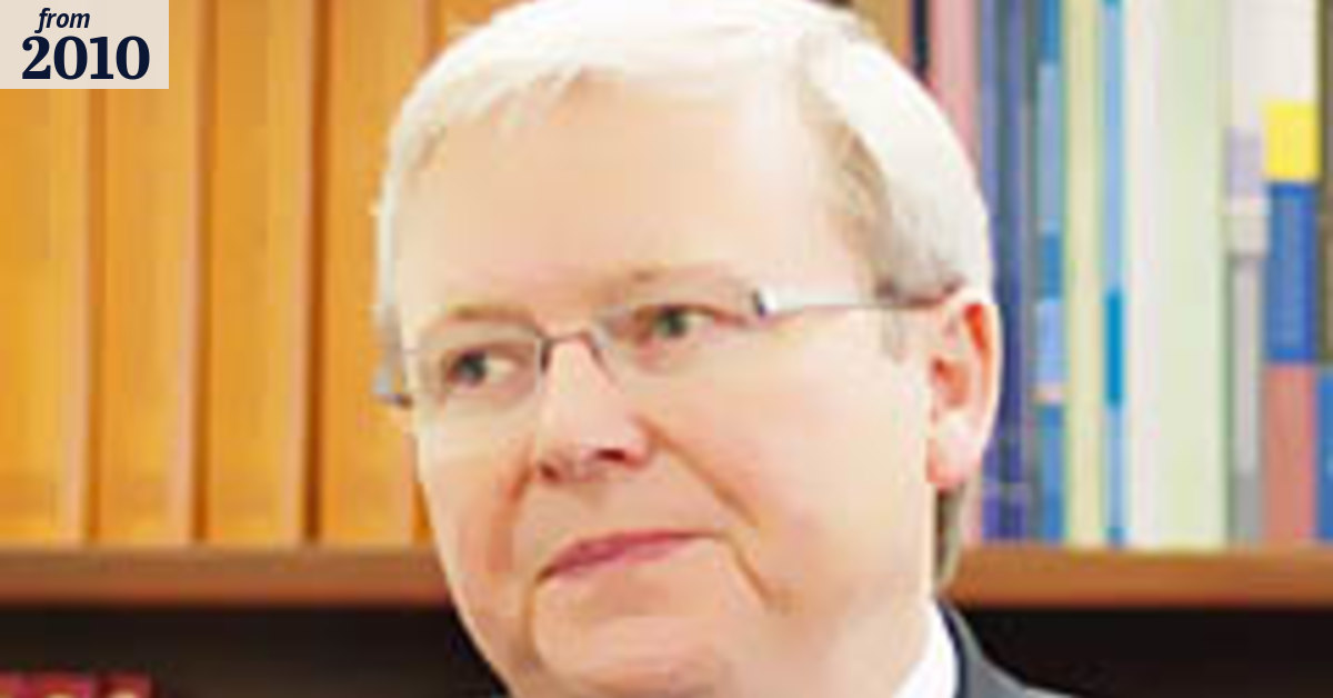 Rudd was Labor's Zuckerberg