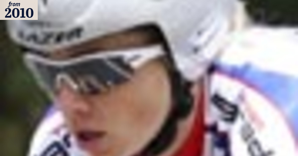 Former rowing star Halliday has the world at her pedals