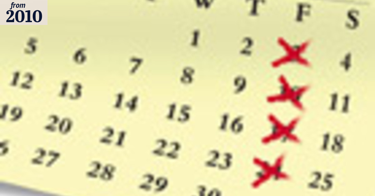 The four-day work week