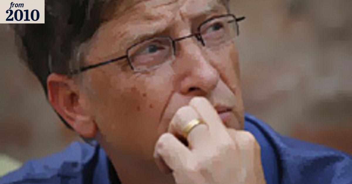 It's Gates 2.0 as Bill opens the floodgates
