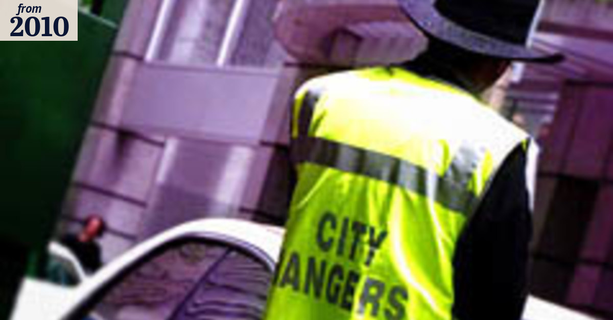 The definition of merciless? Parking rangers