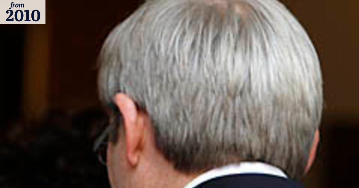 Mourning Kevin Rudd and democracy