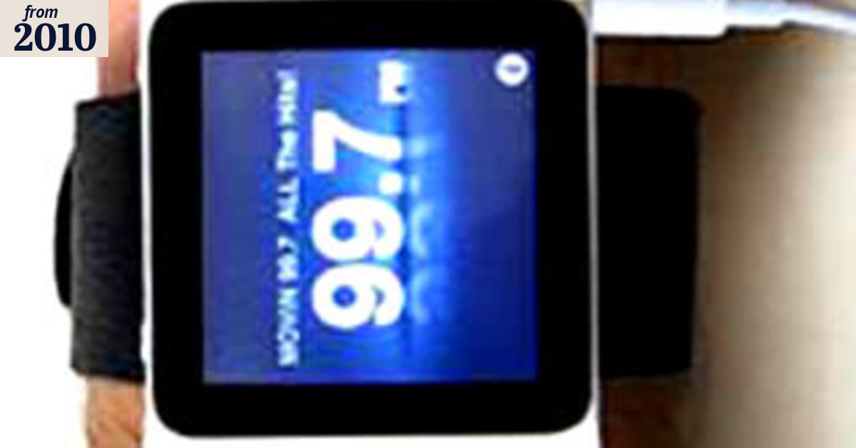 iWatch becomes a reality