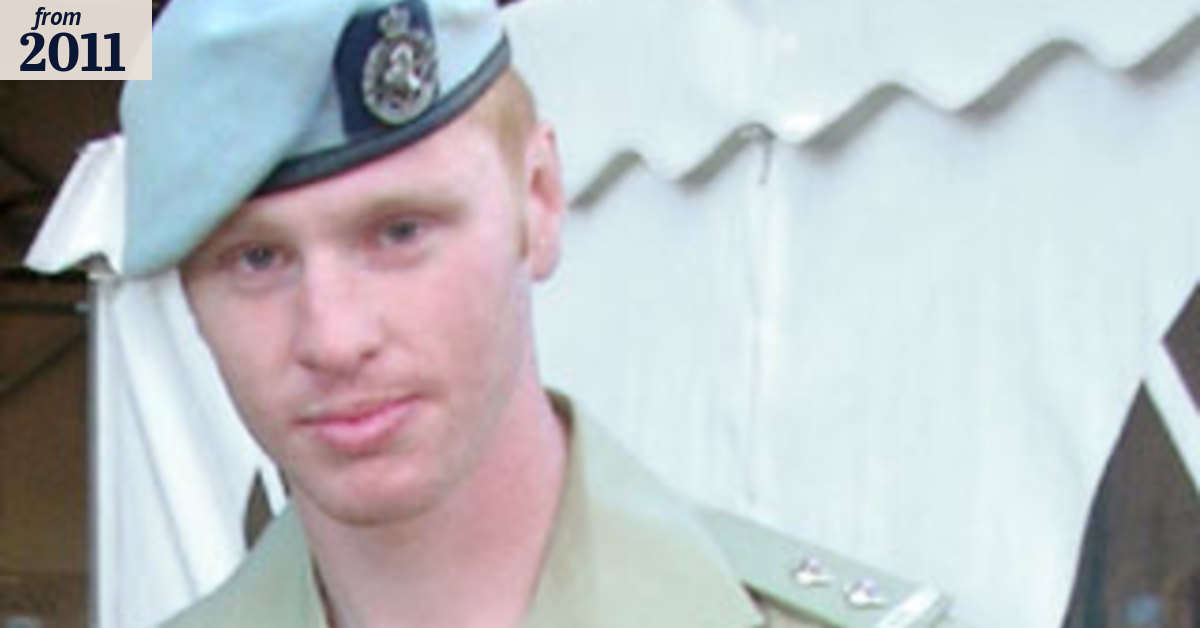 Soldier loved sport, army