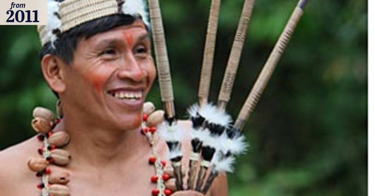 Isolated tribe found in Amazon