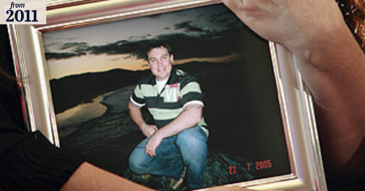 Who was there to protect Justin, demands widow