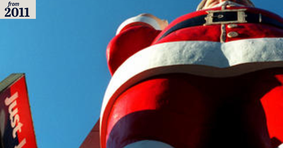 What happened to the Santa rally?