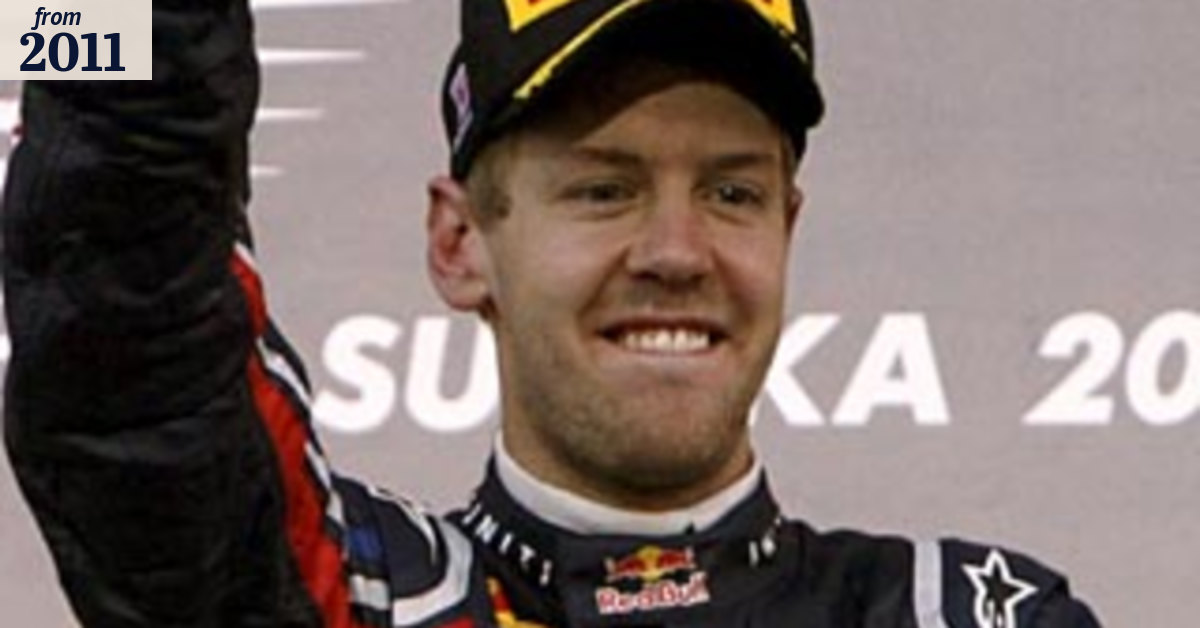 Vettel makes his point to set a championship first