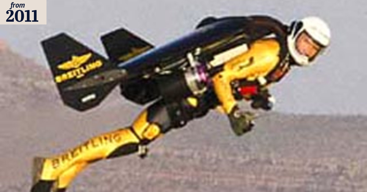 The Jetman flies