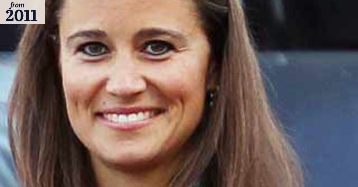 Pippa turns 28 and her rear has a party