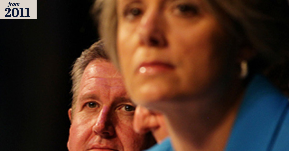 Keneally on the attack as leaders clash in debate