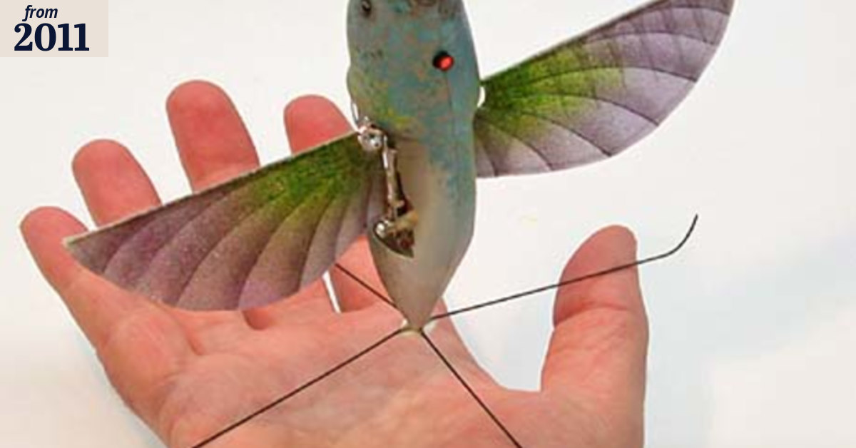 Pentagon reveals tiny $4m Nano Hummingbird flying spy
