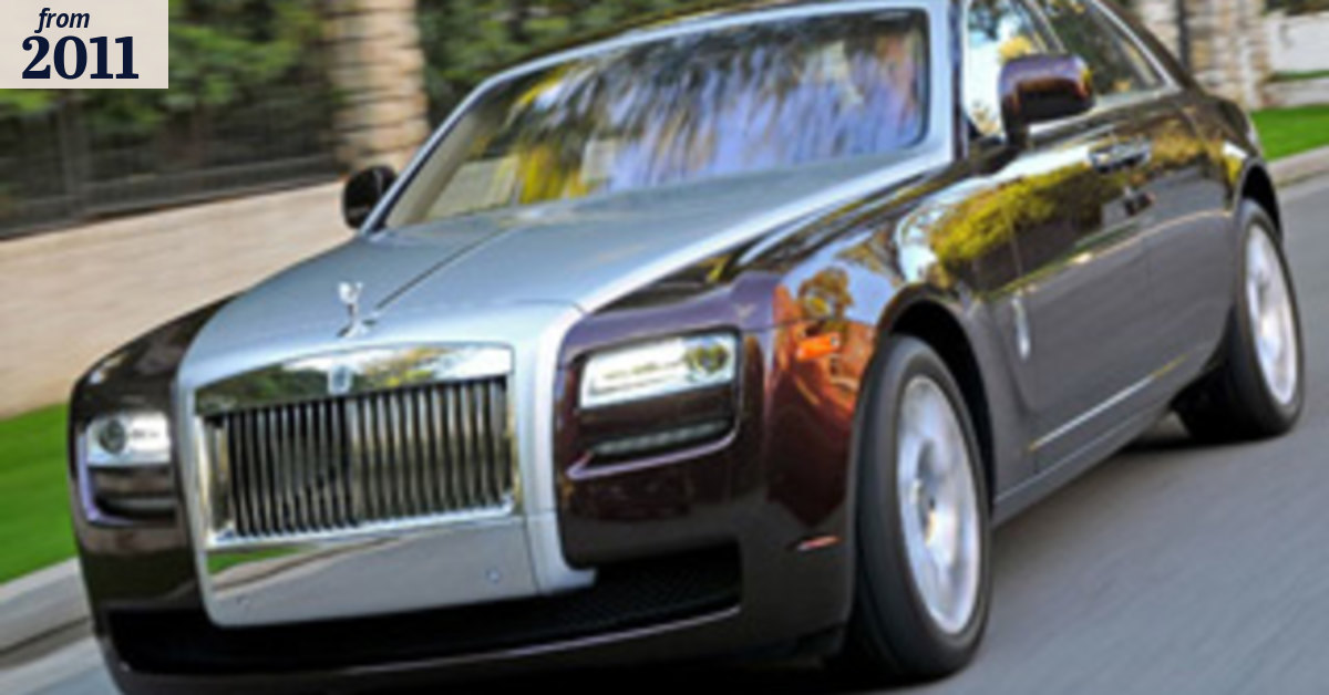 Rolls on a roll as luxury car sales surge