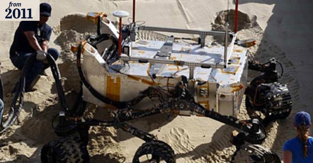 For Mars rovers, a friendly rivalry
