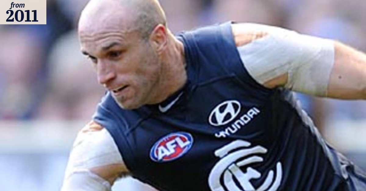 Chris Judd? Stage fright? A choke joke, says Ratten