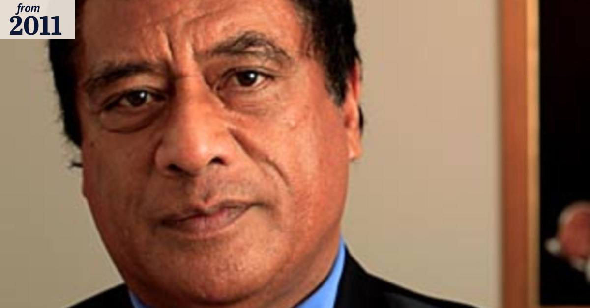 Tonga's first democratic lessons come from former teacher