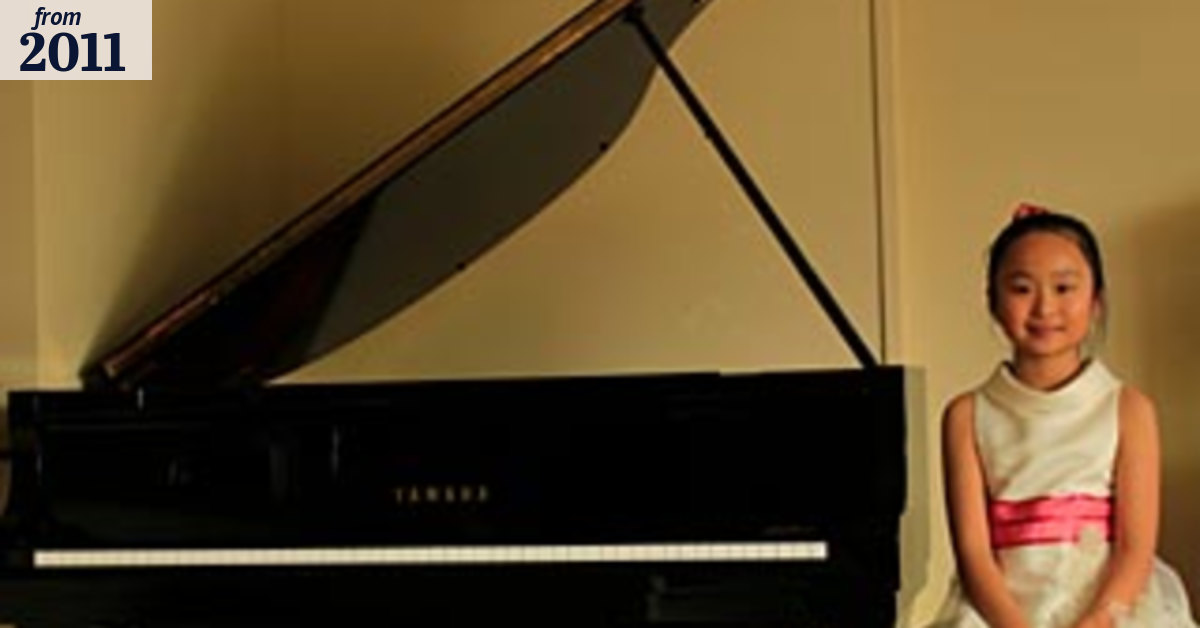 Concert holds no fears for this young pianist
