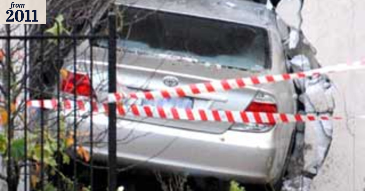 Woman dies as car crashes into bedroom
