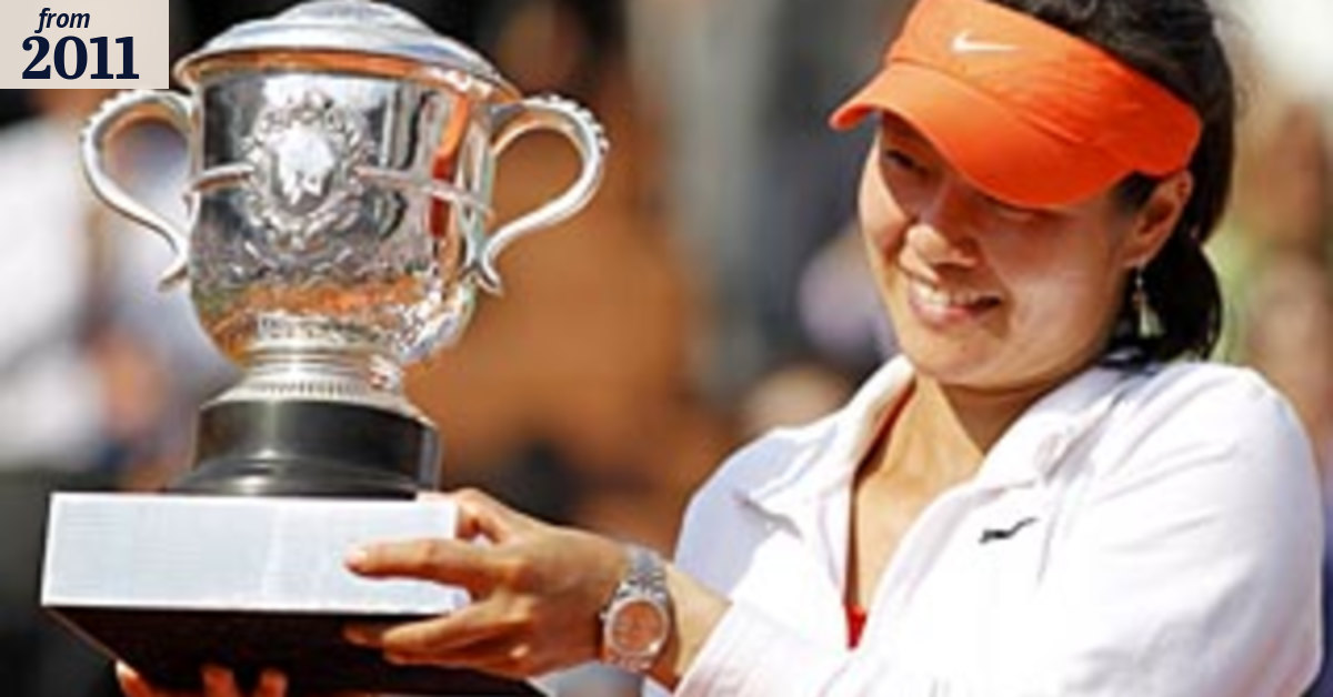 Li Na wins China's first slam