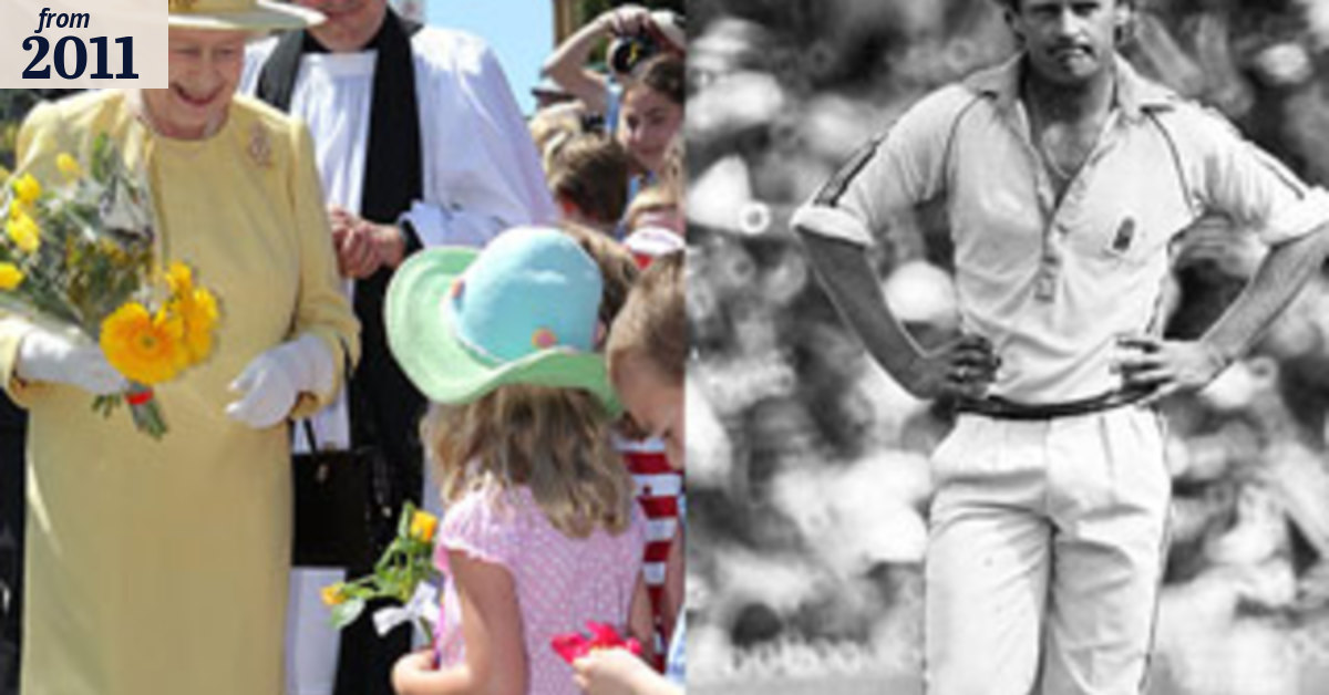 Rodney Hogg: the Queen still has a good set of pins