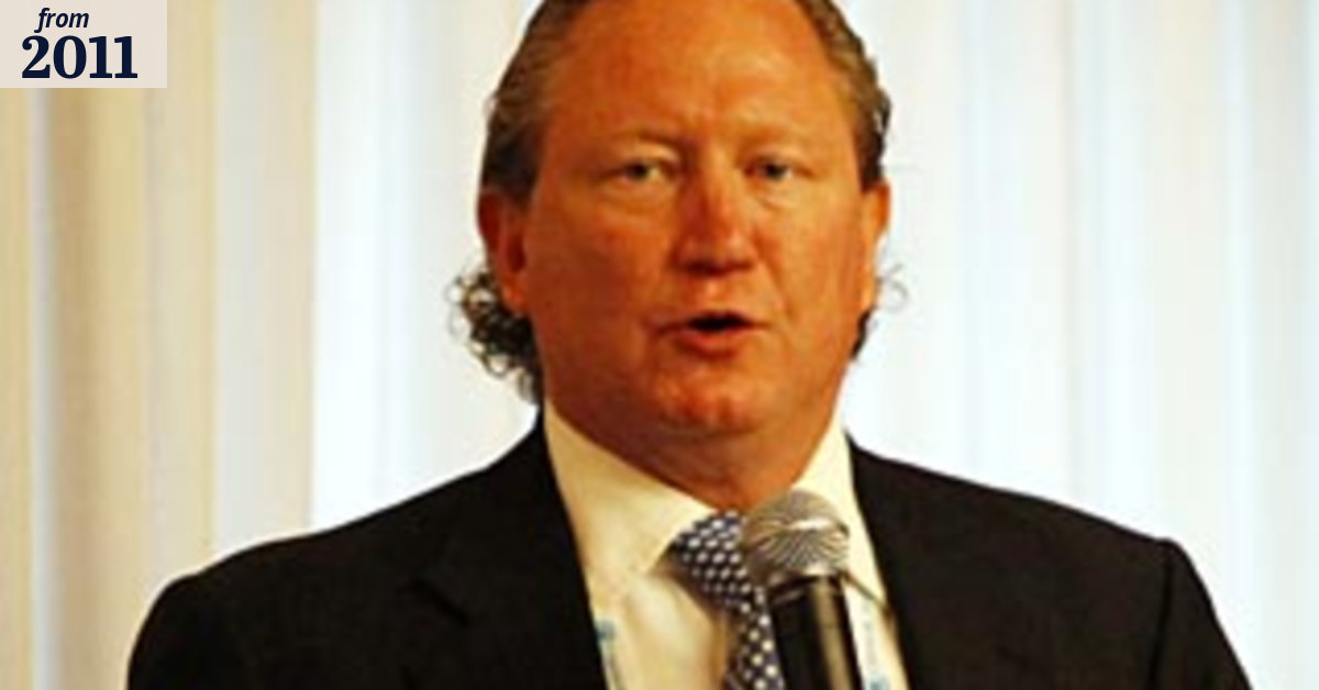 Treasurer lashes Forrest's tax claim