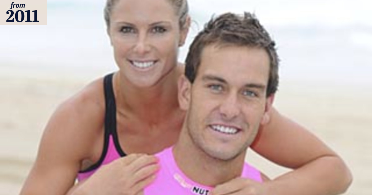 Falzon swimming in love Poole