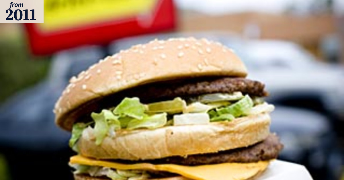 Full-fat is fast food of choice