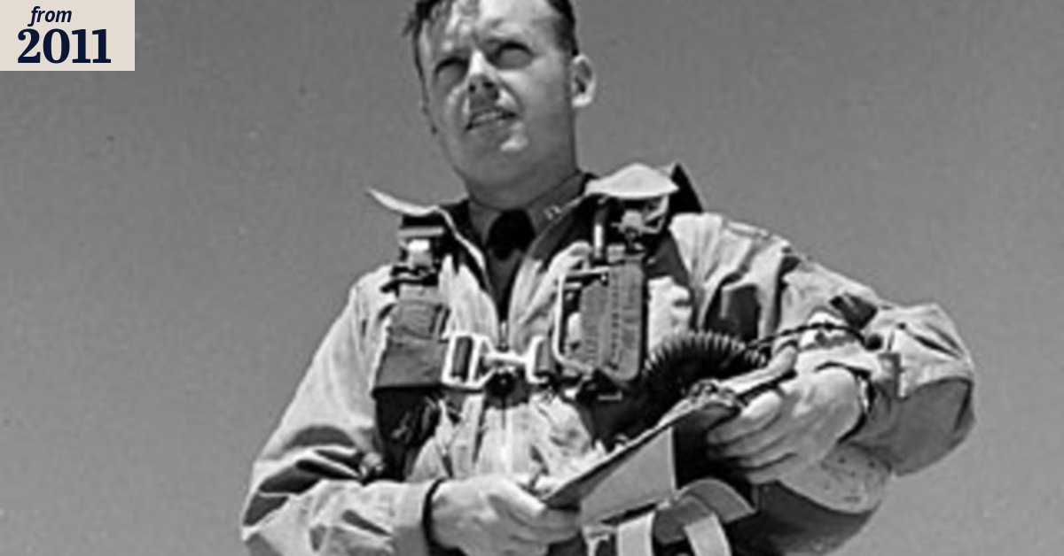 Intrepid airman became America's first space pilot