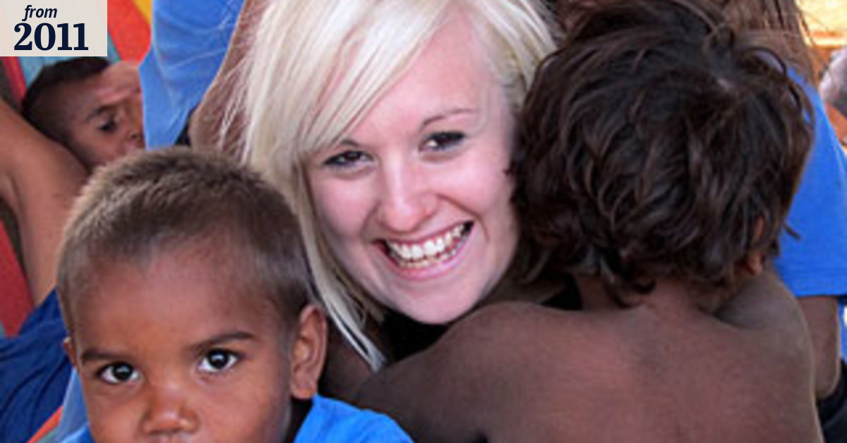 Students help build better future for isolated children